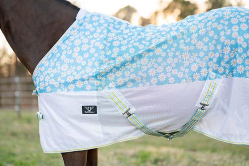 Show full view: TuffRider Comfy Plus Horse Fly Sheet, Daisy, 78-in slide 4 of 5