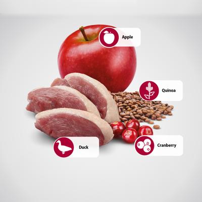 Show full view: Farmina N&D Quinoa Feline Duck Hairball Control Dry Cat Food, 8.8-lb bag slide 7 of 10