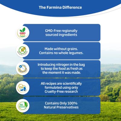 Show full view: Farmina N&D Quinoa Canine Adult Digestion Lamb, Fennel & Arctic Mint Dry Dog Food, 11-lb bag slide 6 of 10