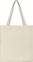 Park Life Designs Dog Mom Print Cotton Shopping Tote, Cream slide 2 of 5
