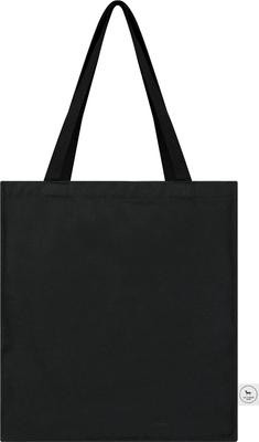 Show full view: Park Life Designs Dog Mom Print Cotton Shopping Tote, Black slide 6 of 6