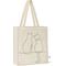 Show in main carousel: Park Life Designs Milo Cat Print Cotton Shopping Tote, Cream slide 4 of 5