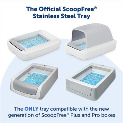 Show full view: PetSafe ScoopFree Stainless Steel Cat Litter Tray slide 3 of 7