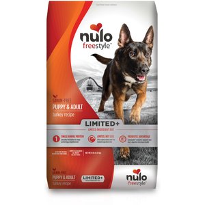 Nulo FreeStyle Limited Ingredient Turkey Recipe High-Protein & Grain-Free Puppy & Adult Dry Dog Food, 10-lb bag