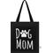 Show in main carousel: Park Life Designs Dog Mom Print Cotton Shopping Tote, Black slide 1 of 6