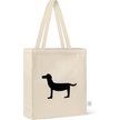 Park Life Designs Milo Cat Print Cotton Shopping Tote