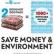 Show in main carousel: Paw Inspired Designer Patterned Print Washable Dog Pee Pads, Persian, 36 x 36-in, 2 count slide 6 of 8