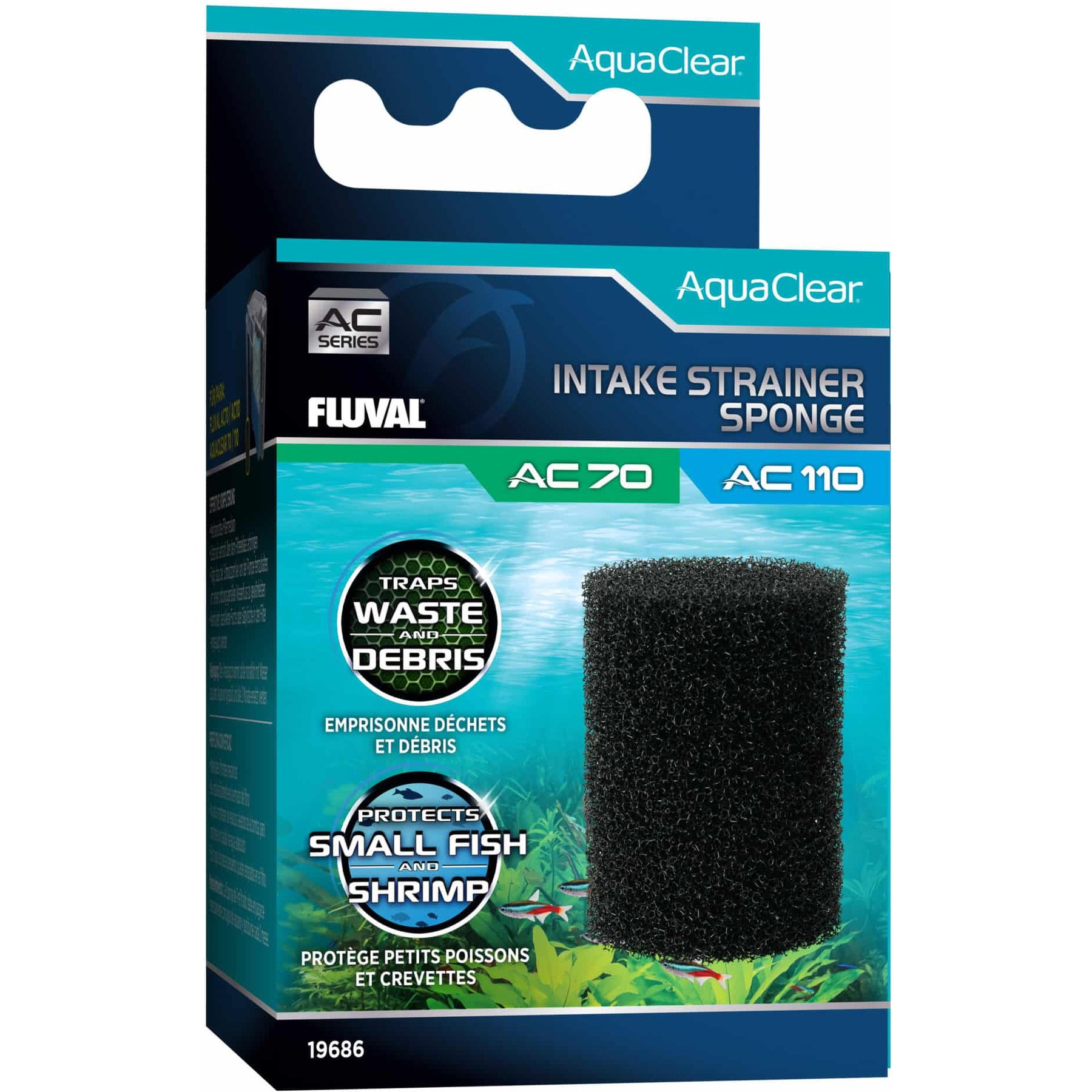 Fluval Intake Strainer Sponge for AC70/AC110 Aquarium Power Filter