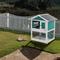 Show in main carousel: Petsfit 2 Story Outdoor Small Pet Hutch, Green slide 6 of 8
