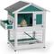 Show in main carousel: Petsfit 2 Story Outdoor Small Pet Hutch, Green slide 1 of 8
