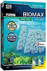 Fluval BIOMAX for AC70/AC110 Aquarium Power Filter, 2 count