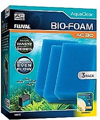 Fluval Bio-Foam for AC30 Aquarium Power Filter, 3 count