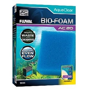 Fluval Bio-Foam for AC20 Aquarium Power Filter, 1 count