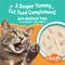 Show in main carousel: Friskies Lil' Soups with Skipjack Tuna in a Velvety Tuna Broth Senior Formula Lickable Cat Food Topper, 1.2-oz tub, case of 8 slide 4 of 14