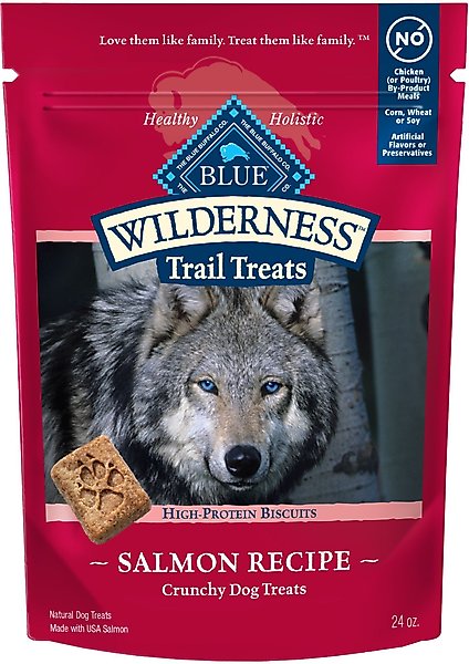 Blue Buffalo Wilderness Trail Treats Grain-Free Salmon Biscuits Dog Treats Blue Buffalo Wilderness Trail Treats Grain-Free Salmon Biscuits Dog Treats