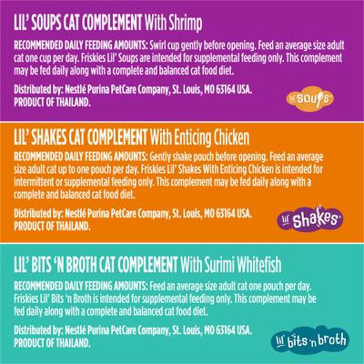 Show full view: Friskies All-Star Favorites Variety Pack Lickable Gravy Cat Food Complement, case of 8 slide 10 of 12