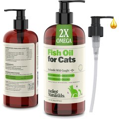 Deley Naturals Fish Oil Cat Supplement, 16-fl oz bottle