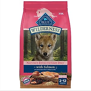 Wellness Large Breed Complete Health Puppy Deboned Chicken, Brown Rice & Salmon Meal Recipe Dry Dog Food