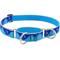 Show in main carousel: LupinePet Reflective Paws 1-in Martingale Training Dog Collar, Blue Paws, Large: 15 to 22-in slide 1 of 7