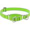 Show in main carousel: LupinePet Reflective Diamonds 1-in Martingale Training Dog Collar, Green Diamond, Large: 15 to 22-in slide 1 of 7