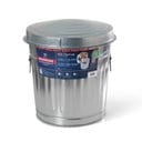 Behrens Galvanized Steel Trash Can with Lid, 10-gal