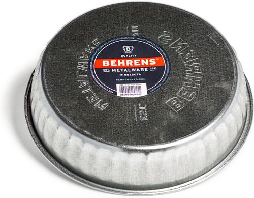 Show full view: Behrens Galvanized Steel Utility Pan Pet Dish, 2-qt slide 2 of 6
