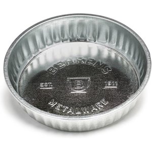 Behrens Galvanized Steel Utility Pan Pet Dish, 2-qt