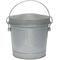 Show in main carousel: Behrens Embossed Galvanized Steel Locking Lid Trash Can with Lid, 6-gal slide 1 of 4