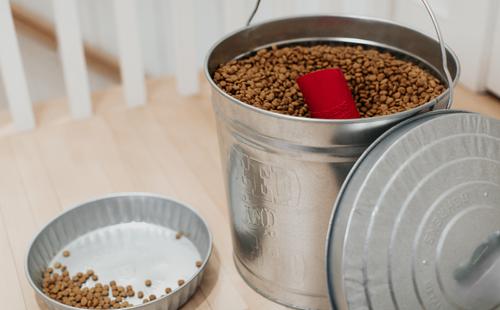 Show full view: Behrens Embossed Galvanized Steel Locking Lid Trash Can with Lid, 6-gal slide 3 of 4