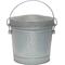Show in main carousel: Behrens Embossed Galvanized Steel Locking Lid Trash Can with Lid, 10-gal slide 1 of 4