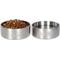 Show in main carousel: Wrangler Double Walled Stainless Steel Dog Bowl, Silver, 42-oz slide 3 of 6