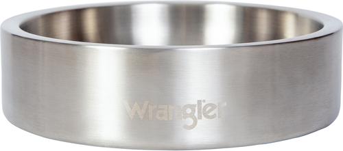 Show full view: Wrangler Double Walled Stainless Steel Dog Bowl, Silver, 18-oz slide 2 of 6