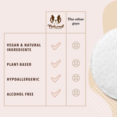 Show full view: Natural Dog Company Skin Soother Dog Wipes, 100 count slide 8 of 9