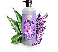 PAWS & BONES 2-in-1 Dog & Cat Shampoo & Conditioner, Lavender Scented, 32-fl oz bottle slide 1 of 6