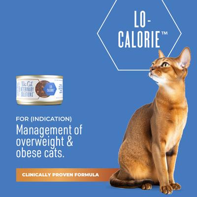 Show full view: Tiki Cat Veterinary Solutions Lo-Calorie Tuna & Pollock Recipe Flaked Grain-Free Wet Cat Food, 2.8-oz can, case of 18 slide 3 of 11