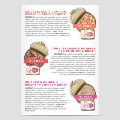 Show full view: Tiki Cat Veterinary Solutions GI-Health Trial Variety Pack Grain-Free Wet Cat Food, 2.8-oz can, case of 3 slide 6 of 12