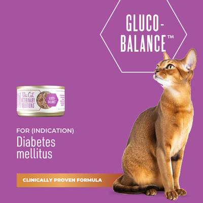 Show full view: Tiki Cat Veterinary Solutions Gluco-Balance Chicken & Chicken Liver Recipe Grain-Free Wet Cat Food, 2.8-oz can, case of 18 slide 3 of 11