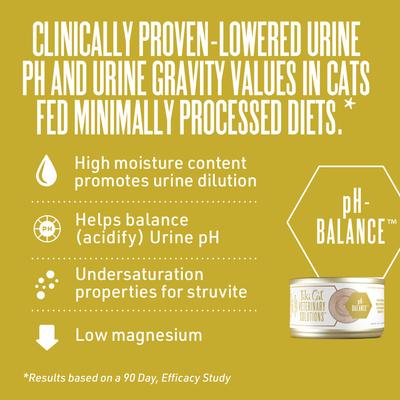 Show full view: Tiki Cat Veterinary Solutions pH-Balance Trial Variety Pack Grain-Free Wet Cat Food, 2.8-oz can, case of 3 slide 4 of 12