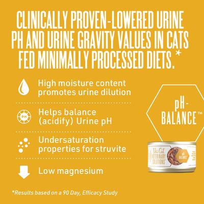 Show full view: Tiki Cat Veterinary Solutions pH-Balance Tuna & Salmon Recipe Flaked Grain-Free Wet Cat Food, 2.8-oz can, case of 18 slide 4 of 12