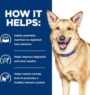 Show full view: Hill's Prescription Diet i/d Chicken & Carrots Stew Wet Dog Food, 2.8-oz pouch, case of 24 slide 6 of 10