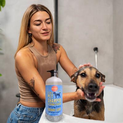 Show full view: PAWS & BONES 2-in-1 Dog & Cat Shampoo & Conditioner, Coconut Scented, 32-fl oz bottle slide 8 of 8