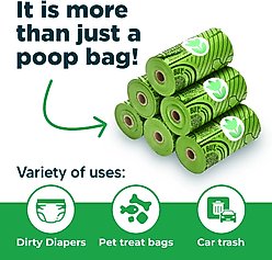 The Original Poop Bags Countdown USDA Certified Biobased Rolls, Unscented, 960 count slide 2 of 6