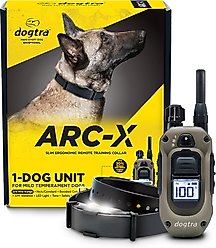 Dogtra ARC-X 4000-ft IPX9K Waterproof Vibration & Tone Remote Dog Training Collar, one-size, Black