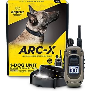 Dogtra ARC-X 4000-ft IPX9K Waterproof Vibration & Tone Remote Dog Training Collar, one-size, Black