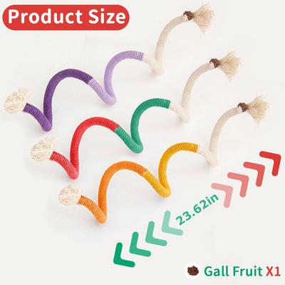 Show full view: Lovely Caves Teething Cat Rope Toy, 3 count slide 6 of 7