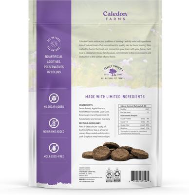 Show full view: Caledon Farms Harvest Biscuits Apple & Alfalfa Recipe Horse Treats, 32-oz bag slide 2 of 3