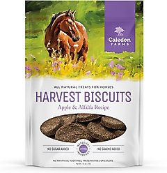 Caledon Farms Harvest Biscuits Apple & Alfalfa Recipe Horse Treats, 32-oz bag