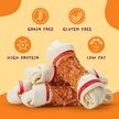 Jungle Calling Chicken Wrap Knotted Bones Dog Treats, 10.6-oz bag