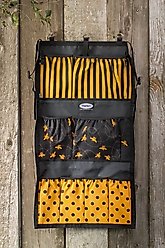 Mackey Equine Accessories Bee Mine Hanging Horse Tack Organizer, Black/Yellow