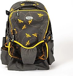 Mackey Equine Accessories Bee Mine Equestrian Backpack, Black/Yellow slide 1 of 9